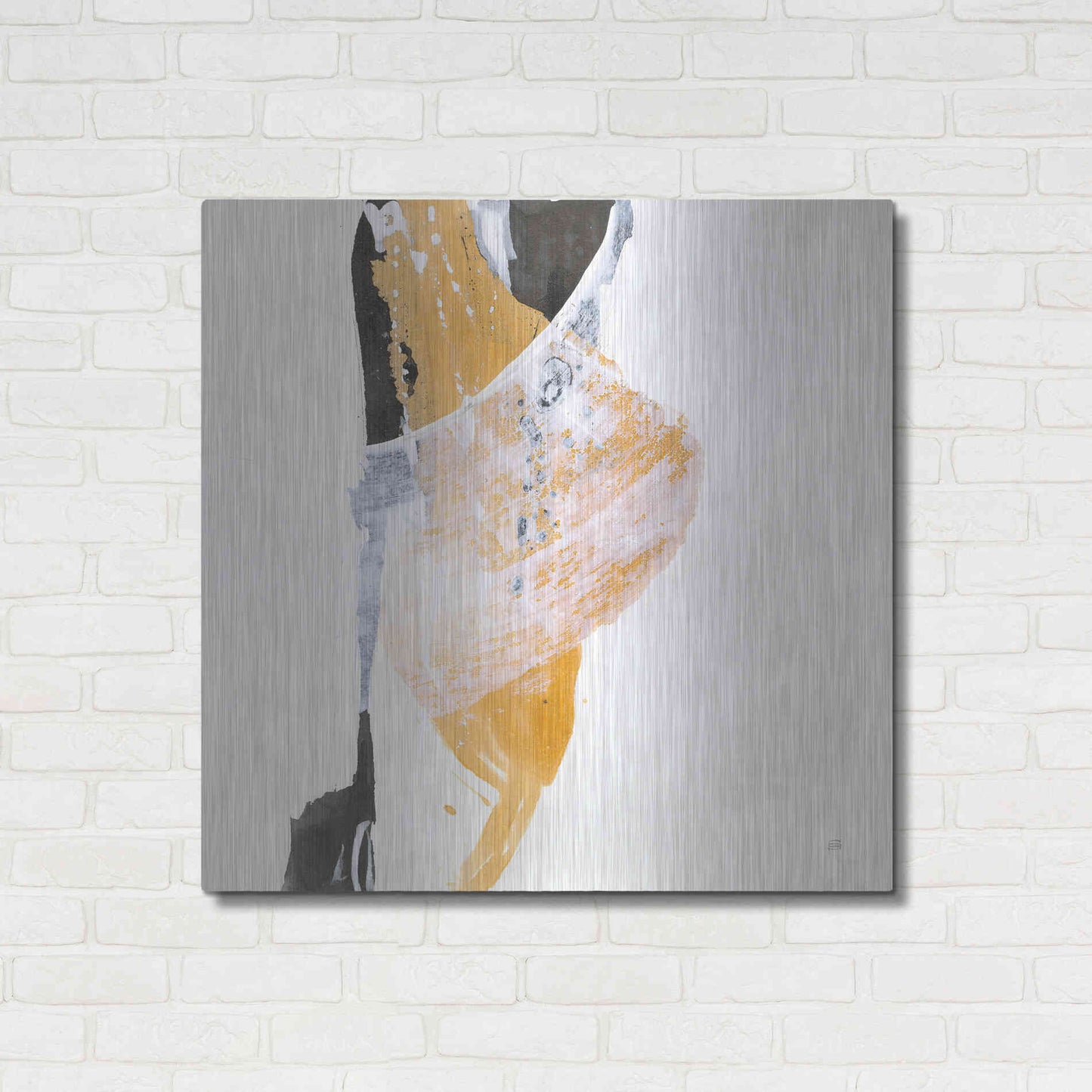 Luxe Metal Art 'Resistance III' by Chris Paschke, Metal Wall Art,36x36