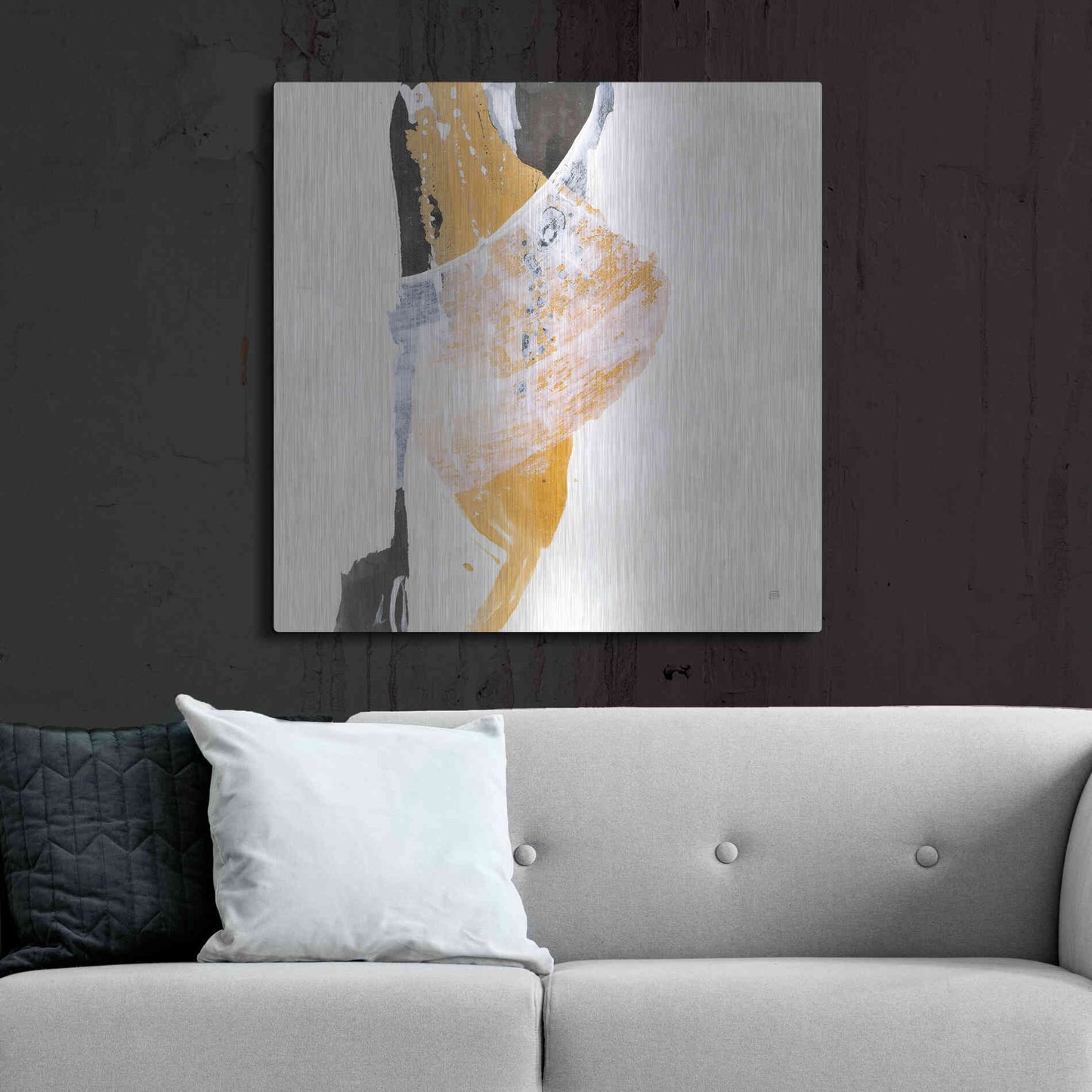 Luxe Metal Art 'Resistance III' by Chris Paschke, Metal Wall Art,36x36