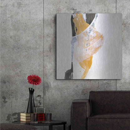 Luxe Metal Art 'Resistance III' by Chris Paschke, Metal Wall Art,36x36
