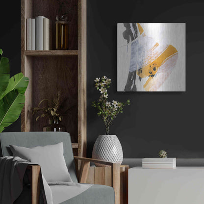 Luxe Metal Art 'Resistance IV' by Chris Paschke, Metal Wall Art,24x24