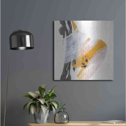 Luxe Metal Art 'Resistance IV' by Chris Paschke, Metal Wall Art,24x24