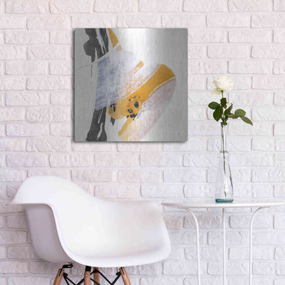 Luxe Metal Art 'Resistance IV' by Chris Paschke, Metal Wall Art,24x24