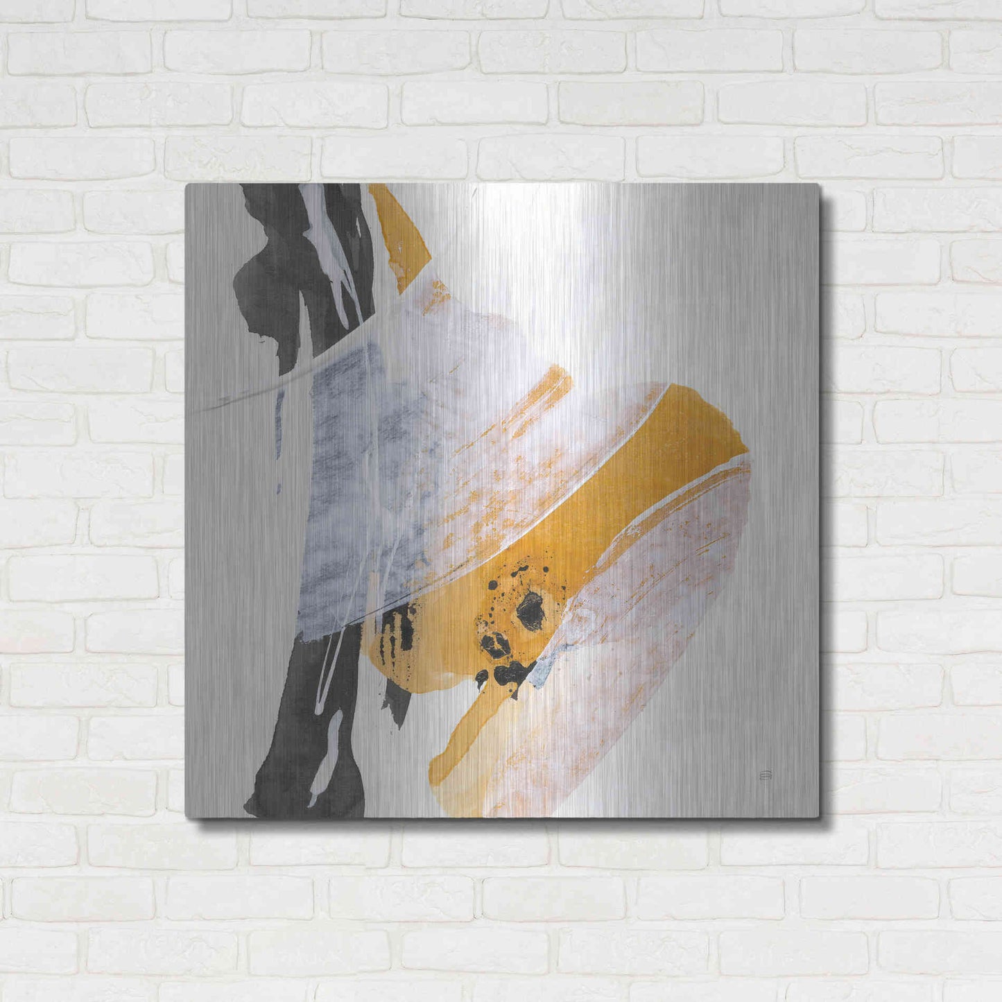 Luxe Metal Art 'Resistance IV' by Chris Paschke, Metal Wall Art,36x36