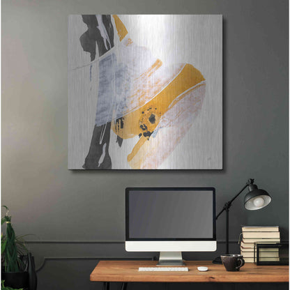 Luxe Metal Art 'Resistance IV' by Chris Paschke, Metal Wall Art,36x36
