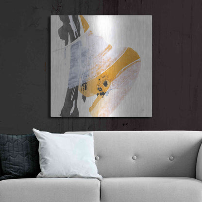 Luxe Metal Art 'Resistance IV' by Chris Paschke, Metal Wall Art,36x36