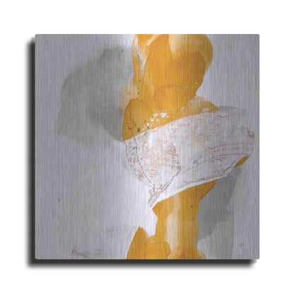 Luxe Metal Art 'Amber Wash III' by Chris Paschke, Metal Wall Art