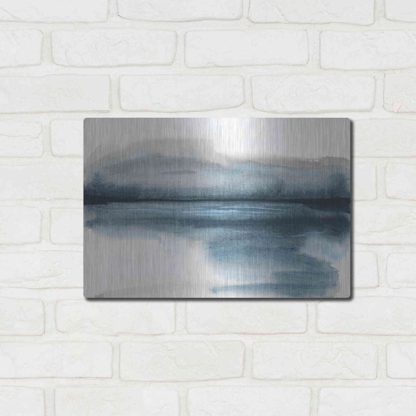 Luxe Metal Art 'End of Day I' by Chris Paschke, Metal Wall Art,16x12