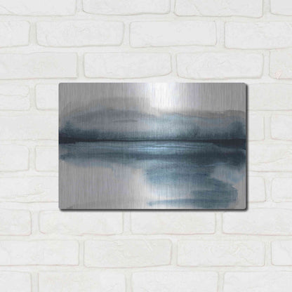 Luxe Metal Art 'End of Day I' by Chris Paschke, Metal Wall Art,16x12