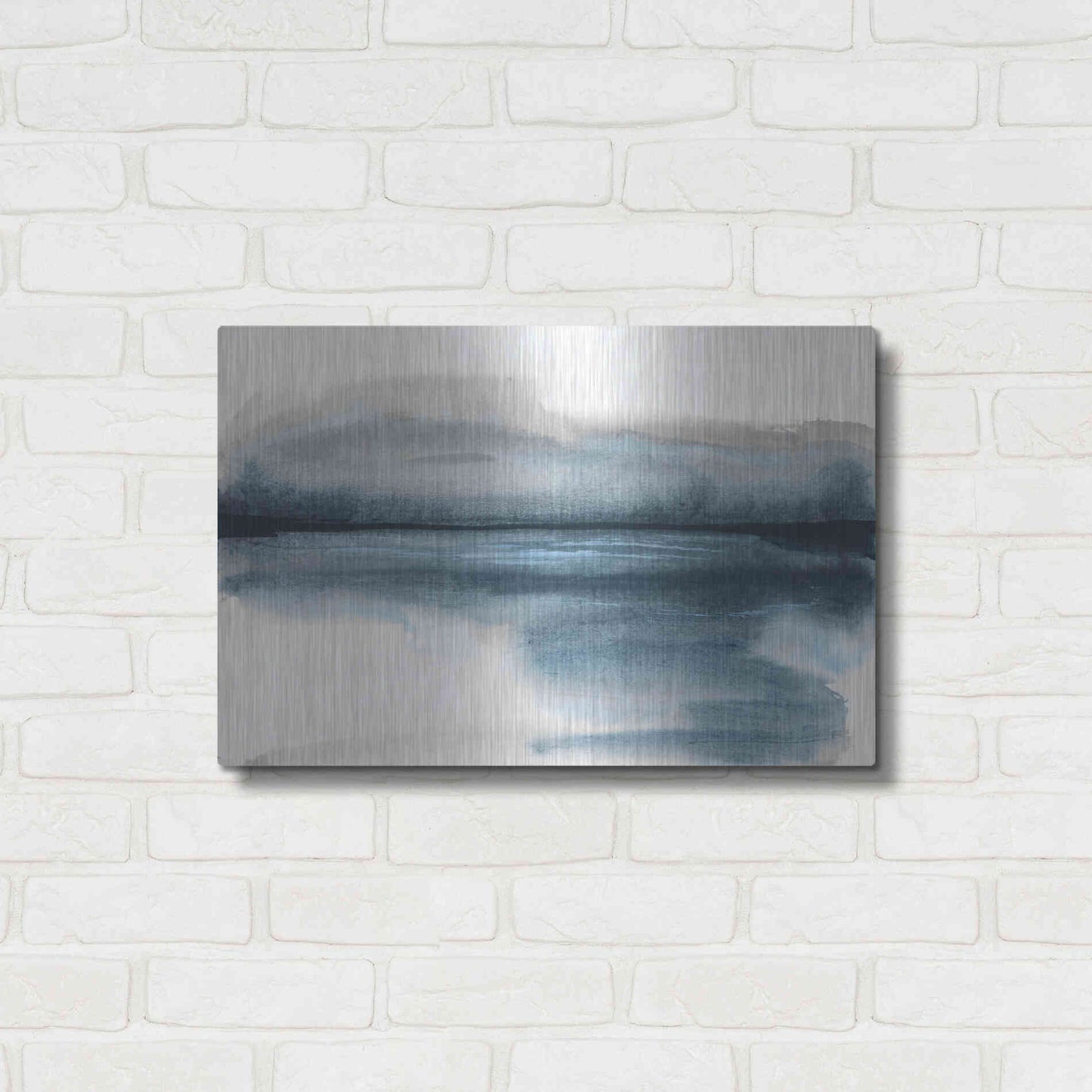 Luxe Metal Art 'End of Day I' by Chris Paschke, Metal Wall Art,24x16