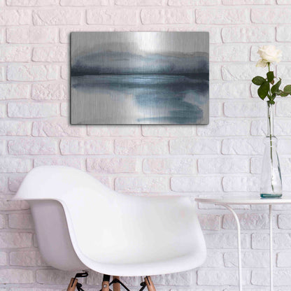 Luxe Metal Art 'End of Day I' by Chris Paschke, Metal Wall Art,24x16