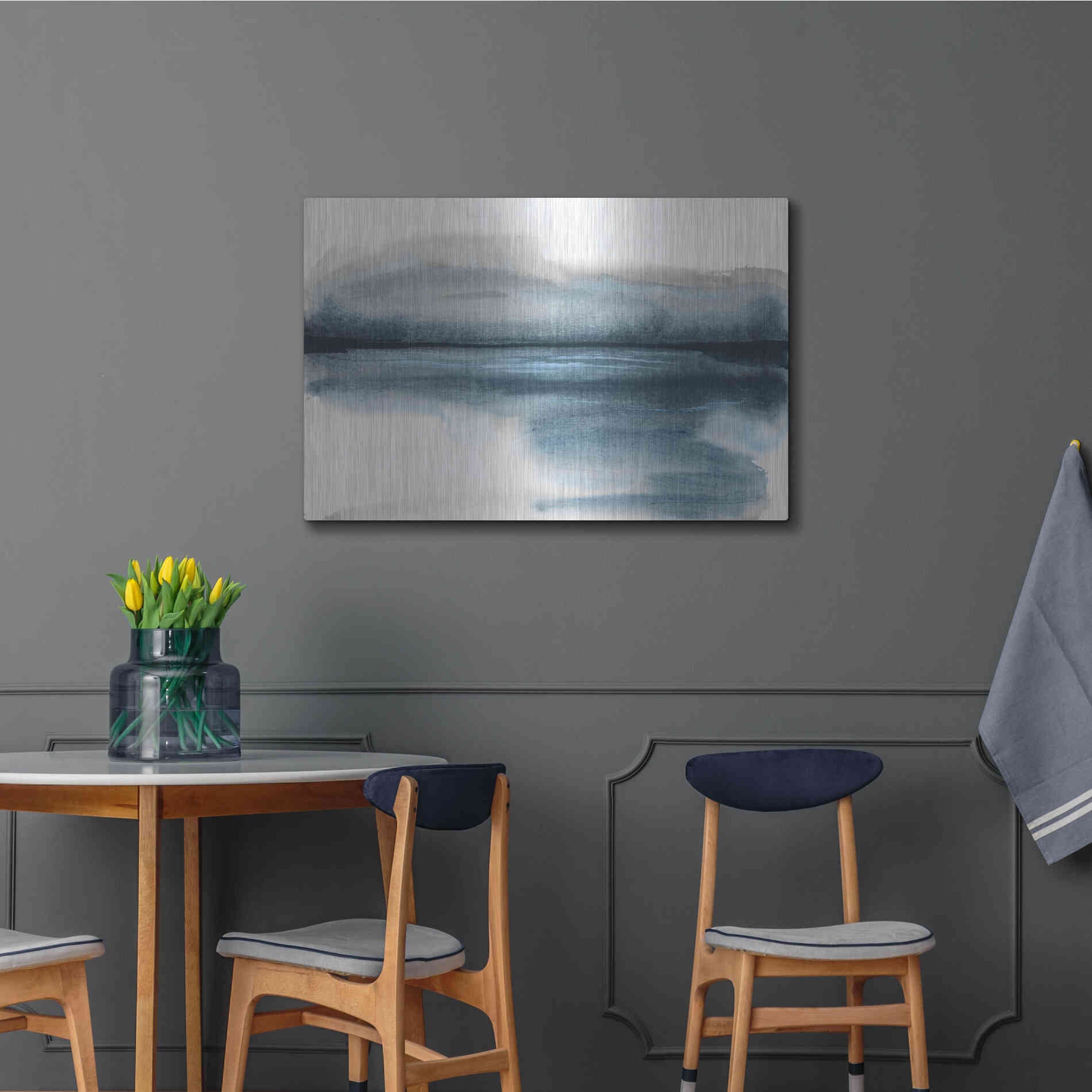 Luxe Metal Art 'End of Day I' by Chris Paschke, Metal Wall Art,36x24