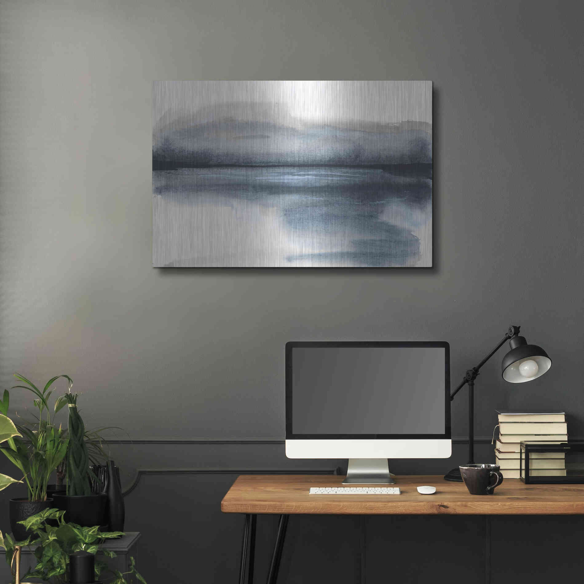 Luxe Metal Art 'End of Day I' by Chris Paschke, Metal Wall Art,36x24