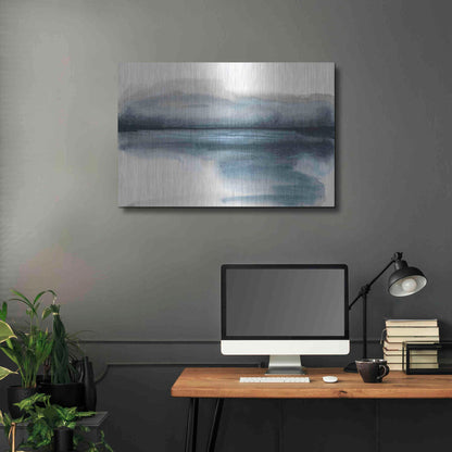 Luxe Metal Art 'End of Day I' by Chris Paschke, Metal Wall Art,36x24