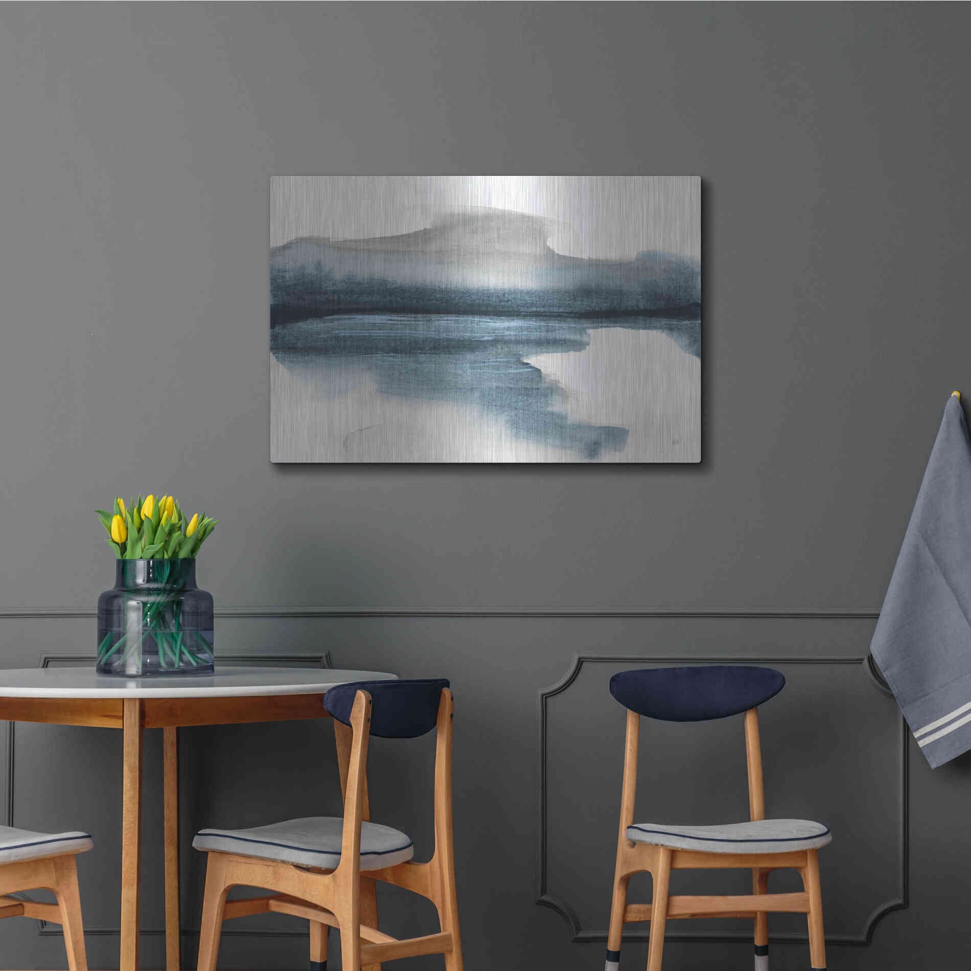 Luxe Metal Art 'End of Day II' by Chris Paschke, Metal Wall Art,36x24