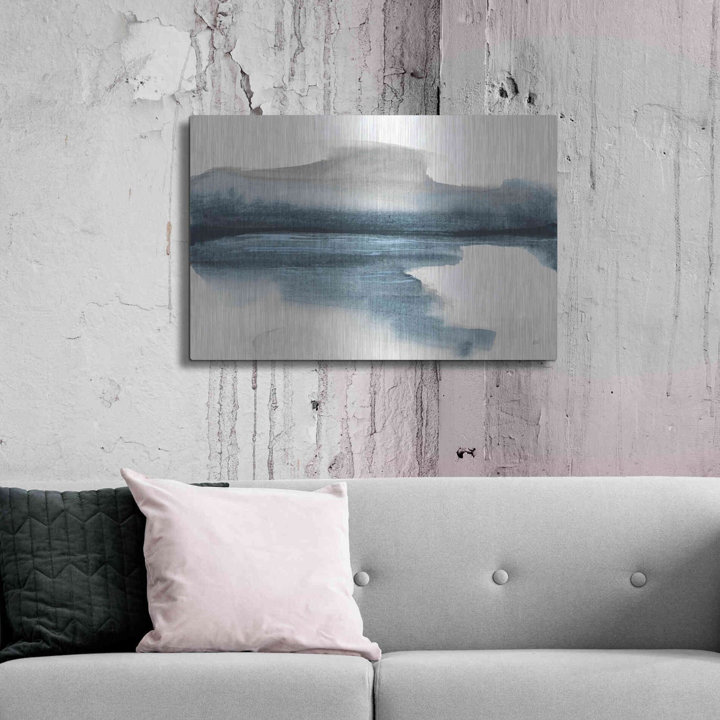Luxe Metal Art 'End of Day II' by Chris Paschke, Metal Wall Art,36x24