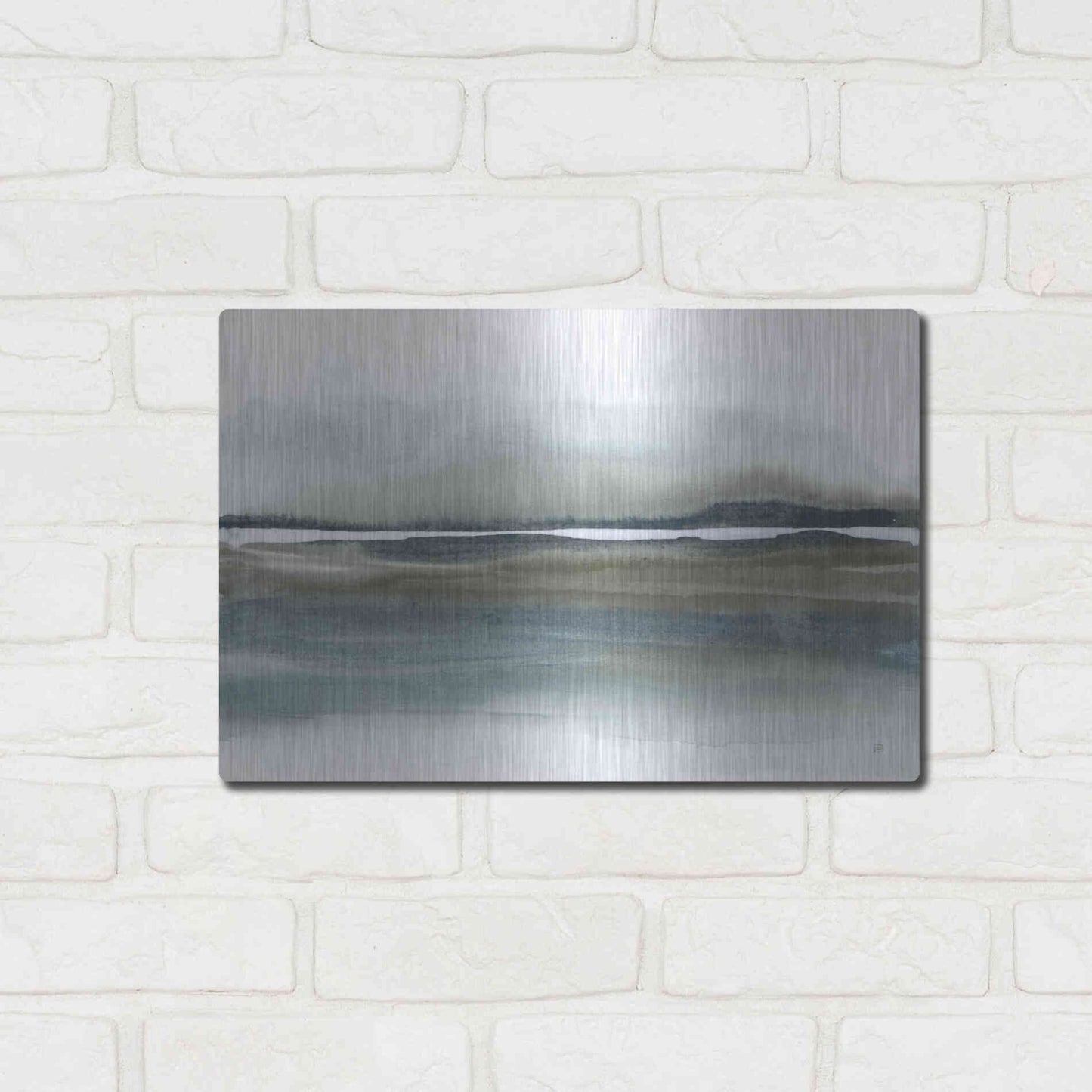 Luxe Metal Art 'End of Day V' by Chris Paschke, Metal Wall Art,16x12