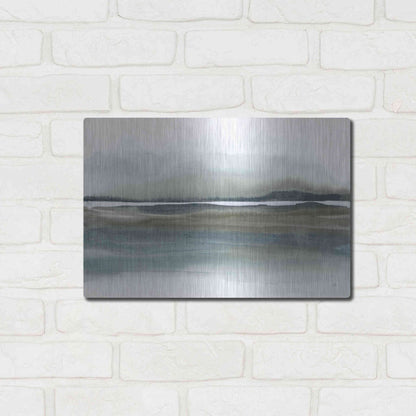 Luxe Metal Art 'End of Day V' by Chris Paschke, Metal Wall Art,16x12