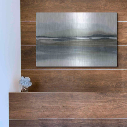 Luxe Metal Art 'End of Day V' by Chris Paschke, Metal Wall Art,16x12