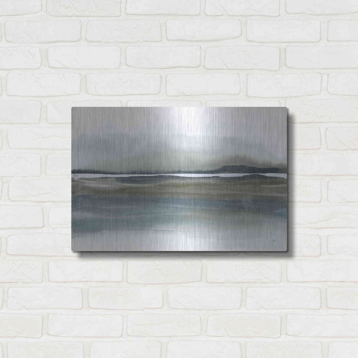 Luxe Metal Art 'End of Day V' by Chris Paschke, Metal Wall Art,24x16