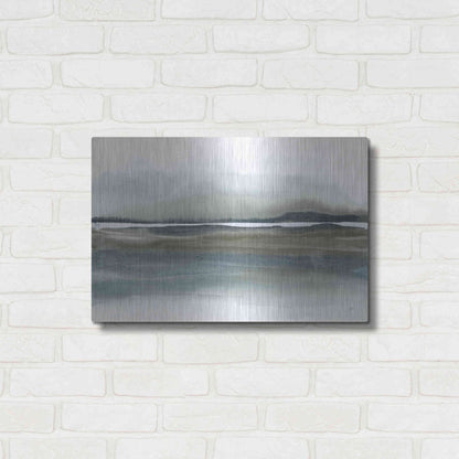 Luxe Metal Art 'End of Day V' by Chris Paschke, Metal Wall Art,24x16