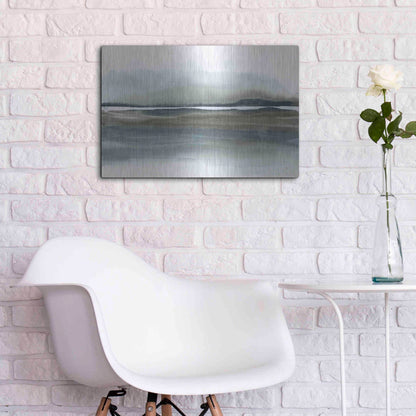 Luxe Metal Art 'End of Day V' by Chris Paschke, Metal Wall Art,24x16