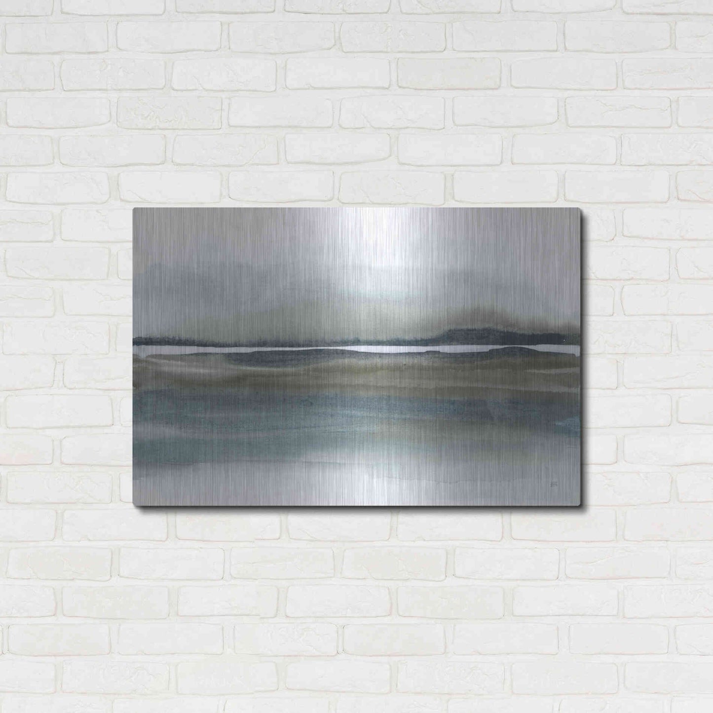 Luxe Metal Art 'End of Day V' by Chris Paschke, Metal Wall Art,36x24