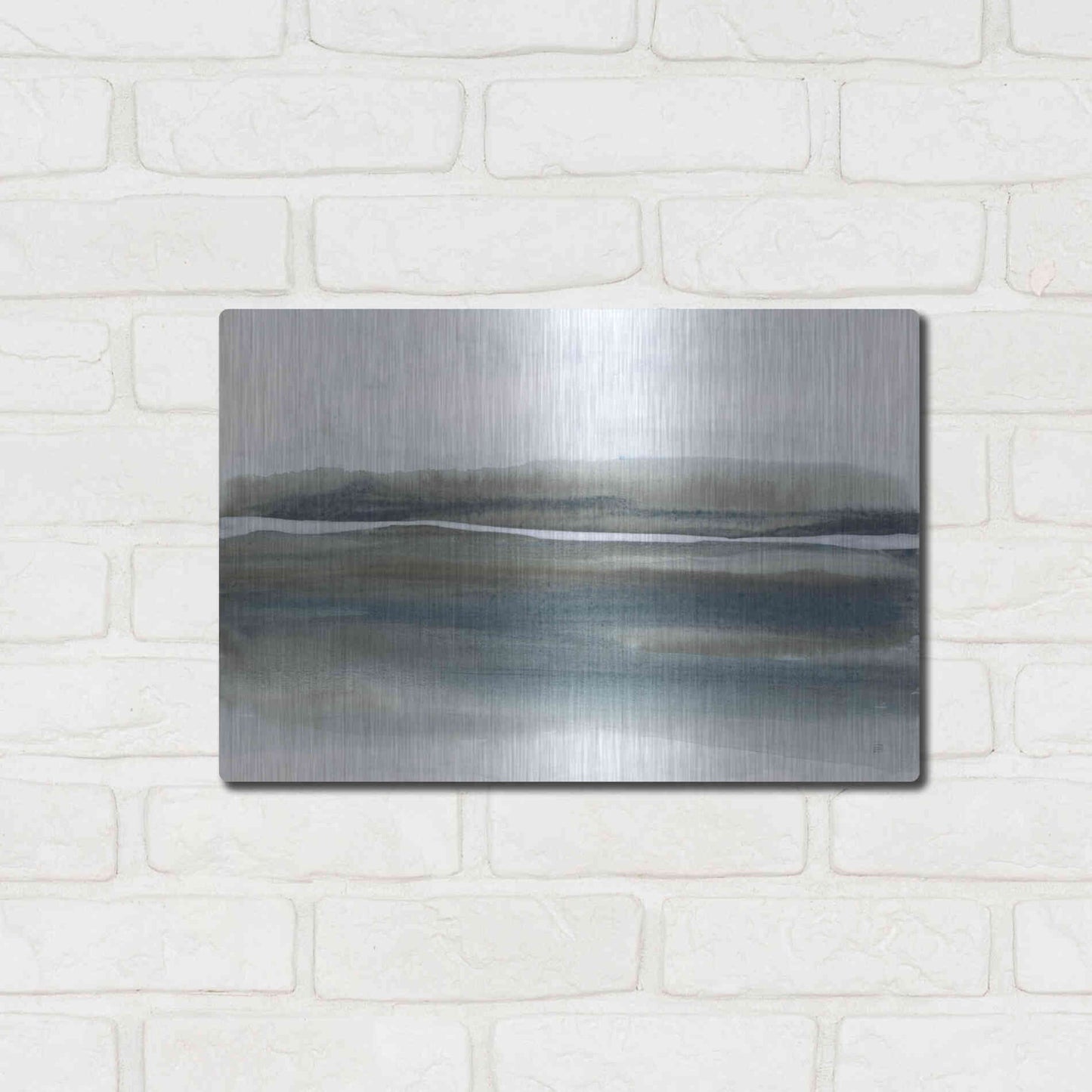 Luxe Metal Art 'End of Day VI' by Chris Paschke, Metal Wall Art,16x12