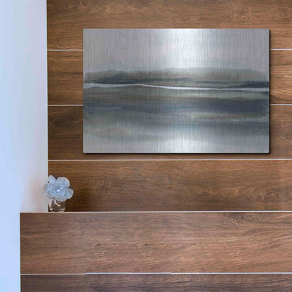 Luxe Metal Art 'End of Day VI' by Chris Paschke, Metal Wall Art,16x12