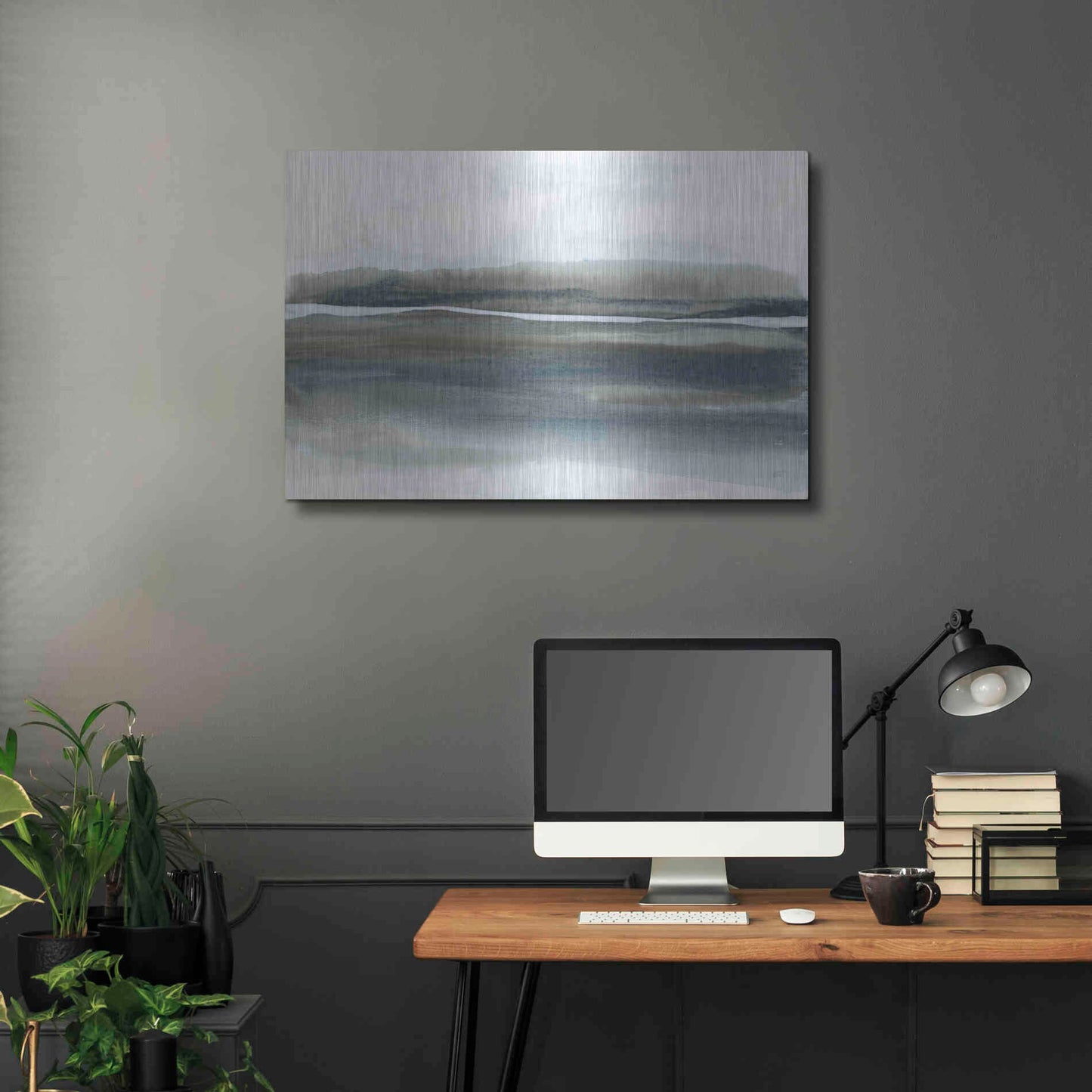 Luxe Metal Art 'End of Day VI' by Chris Paschke, Metal Wall Art,36x24