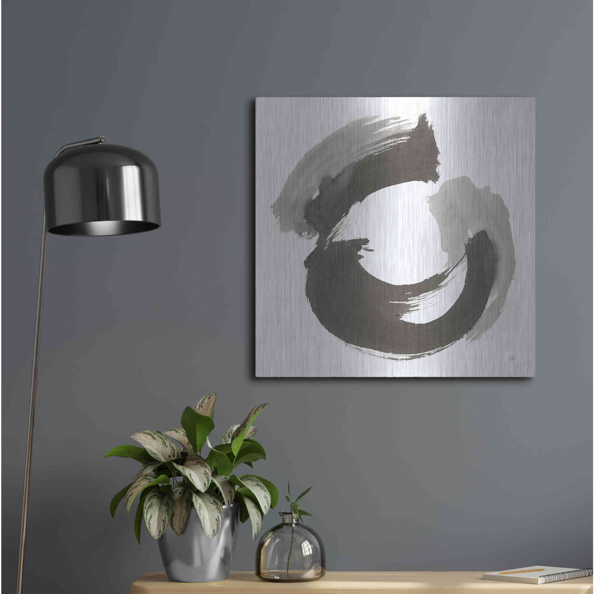 Luxe Metal Art 'Endless I' by Chris Paschke, Metal Wall Art,24x24