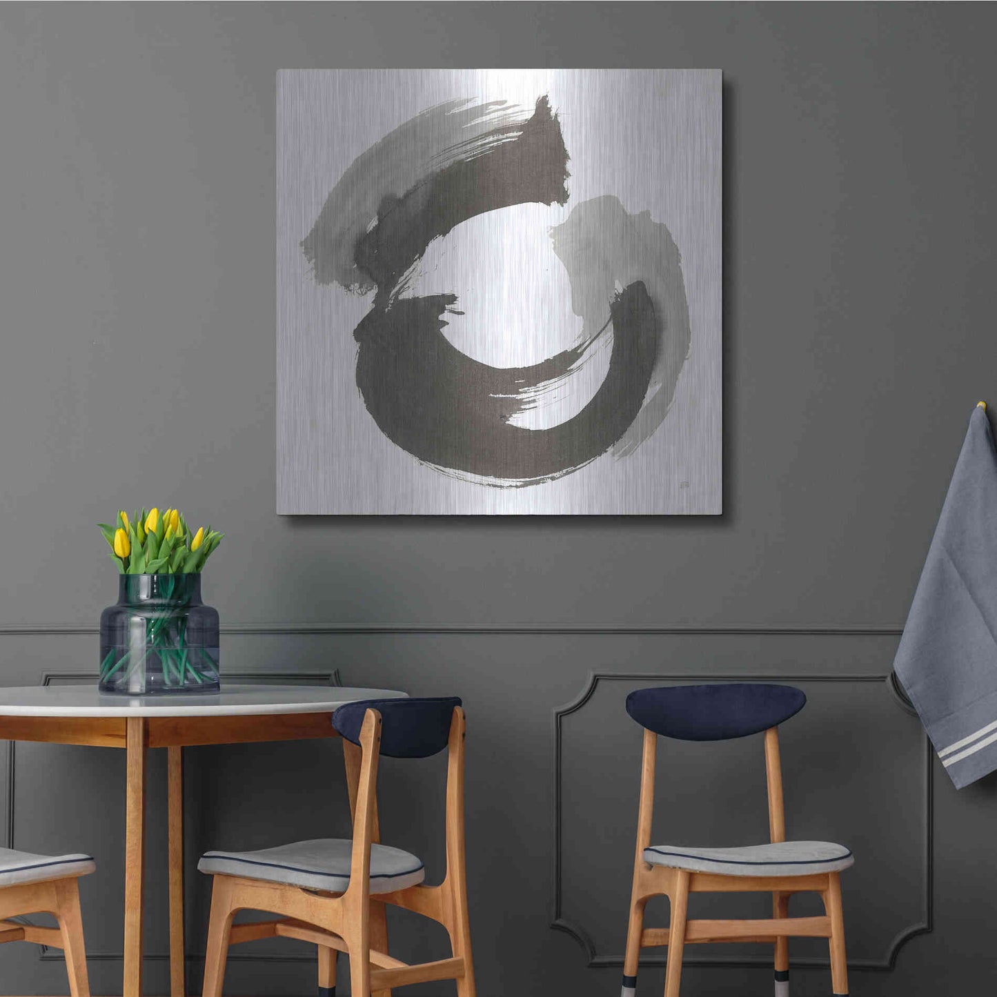 Luxe Metal Art 'Endless I' by Chris Paschke, Metal Wall Art,36x36