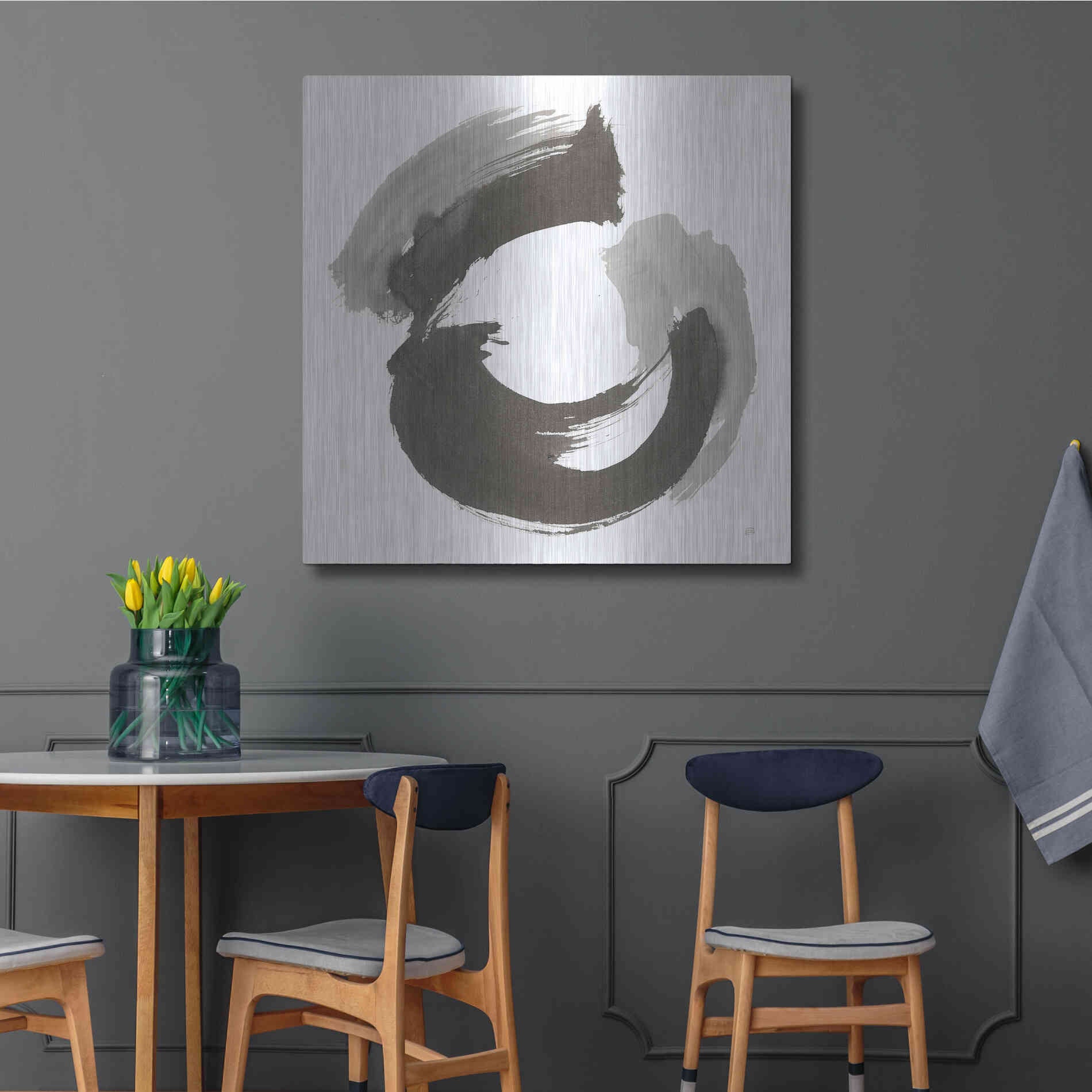 Luxe Metal Art 'Endless I' by Chris Paschke, Metal Wall Art,36x36