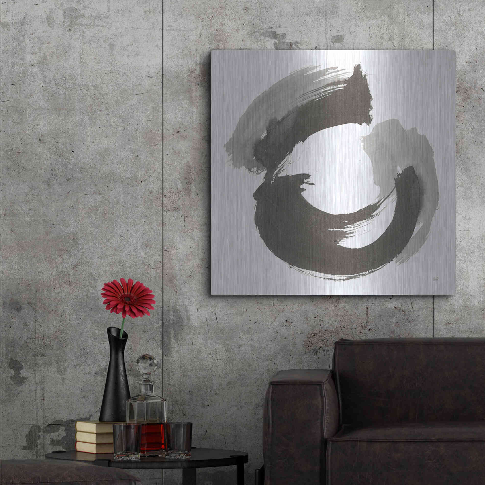 Luxe Metal Art 'Endless I' by Chris Paschke, Metal Wall Art,36x36