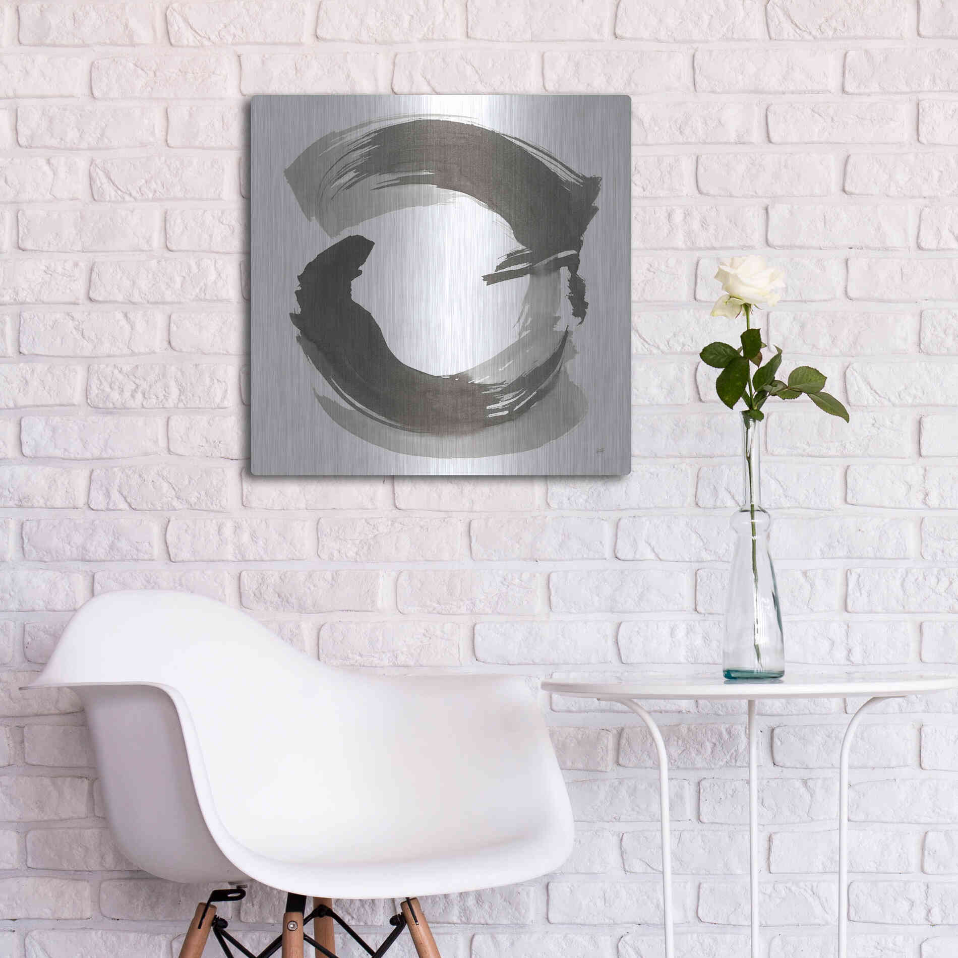 Luxe Metal Art 'Endless II' by Chris Paschke, Metal Wall Art,24x24