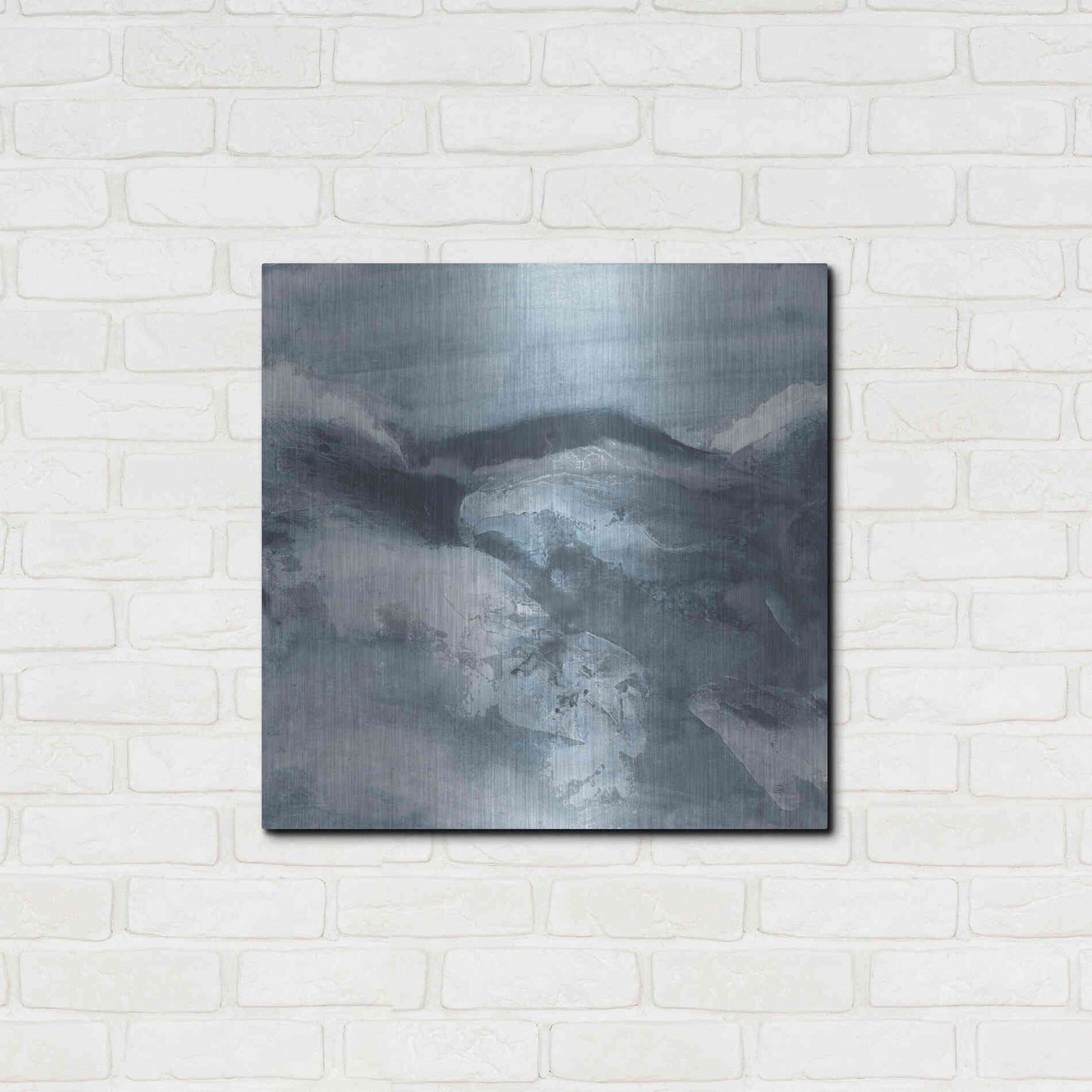 Luxe Metal Art 'Granite I' by Chris Paschke, Metal Wall Art,24x24