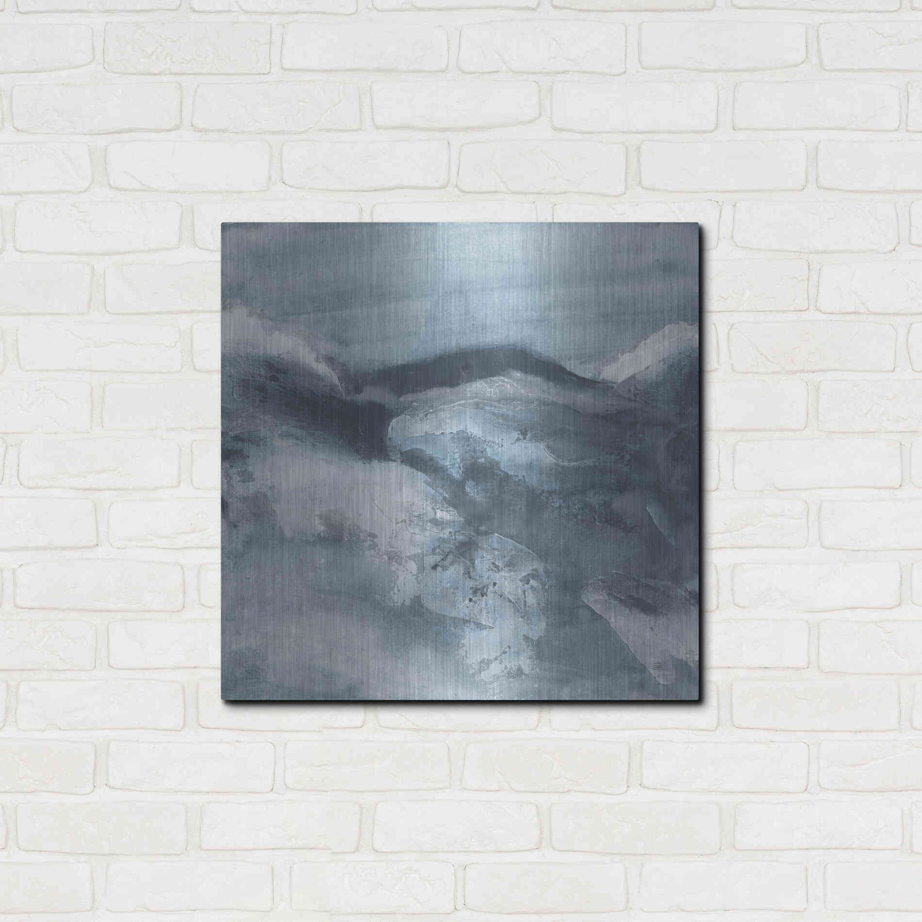 Luxe Metal Art 'Granite I' by Chris Paschke, Metal Wall Art,24x24