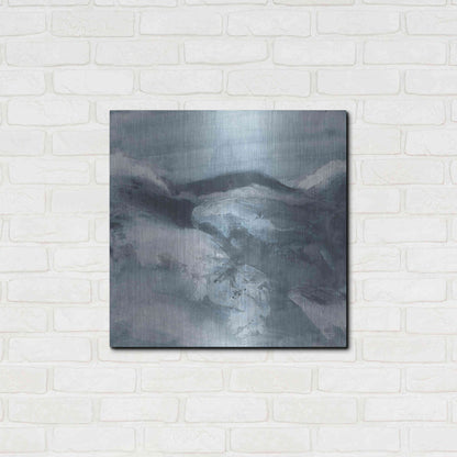 Luxe Metal Art 'Granite I' by Chris Paschke, Metal Wall Art,24x24