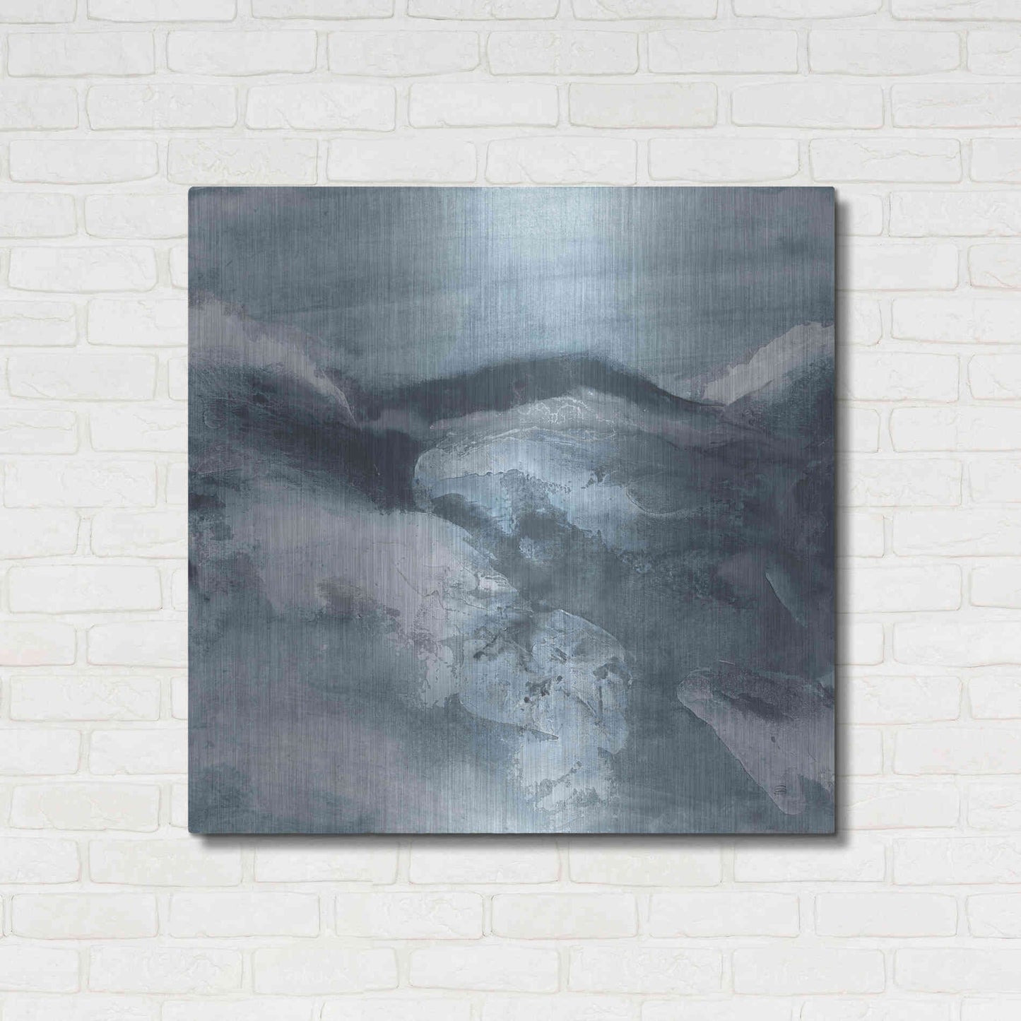 Luxe Metal Art 'Granite I' by Chris Paschke, Metal Wall Art,36x36