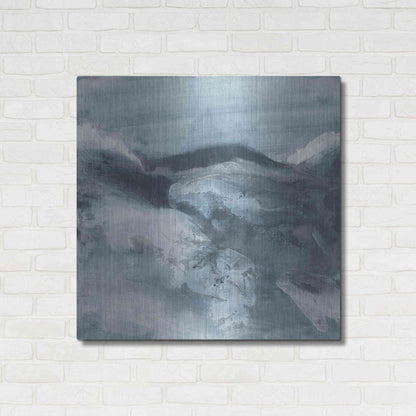 Luxe Metal Art 'Granite I' by Chris Paschke, Metal Wall Art,36x36