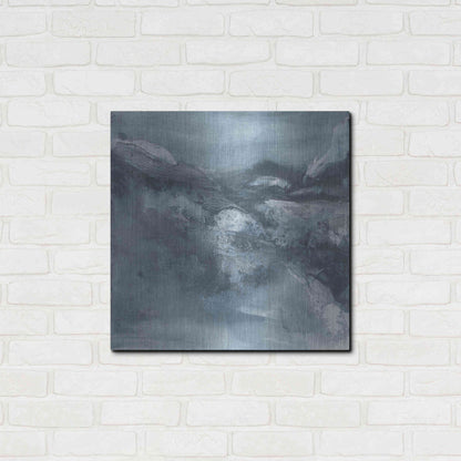 Luxe Metal Art 'Granite II' by Chris Paschke, Metal Wall Art,24x24