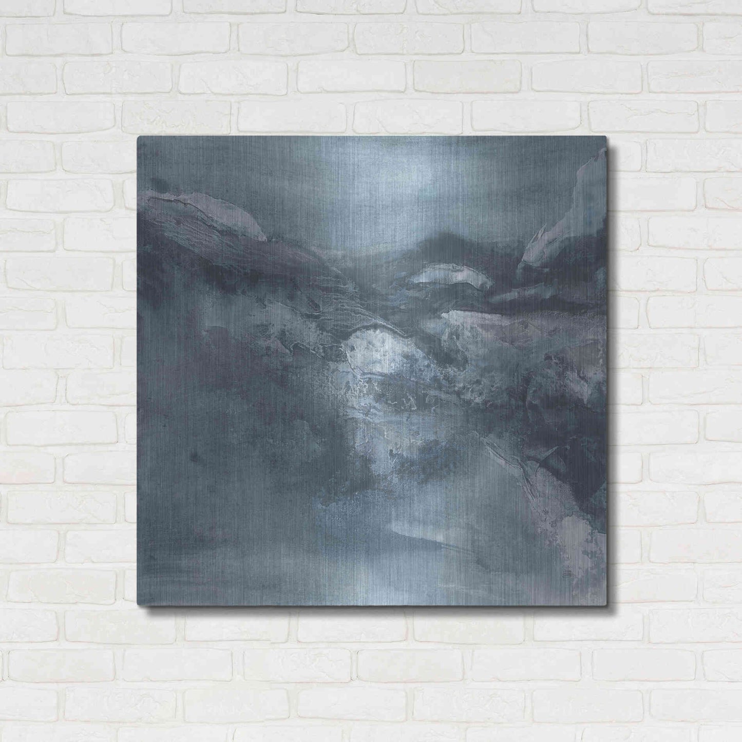 Luxe Metal Art 'Granite II' by Chris Paschke, Metal Wall Art,36x36