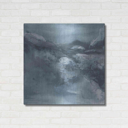 Luxe Metal Art 'Granite II' by Chris Paschke, Metal Wall Art,36x36