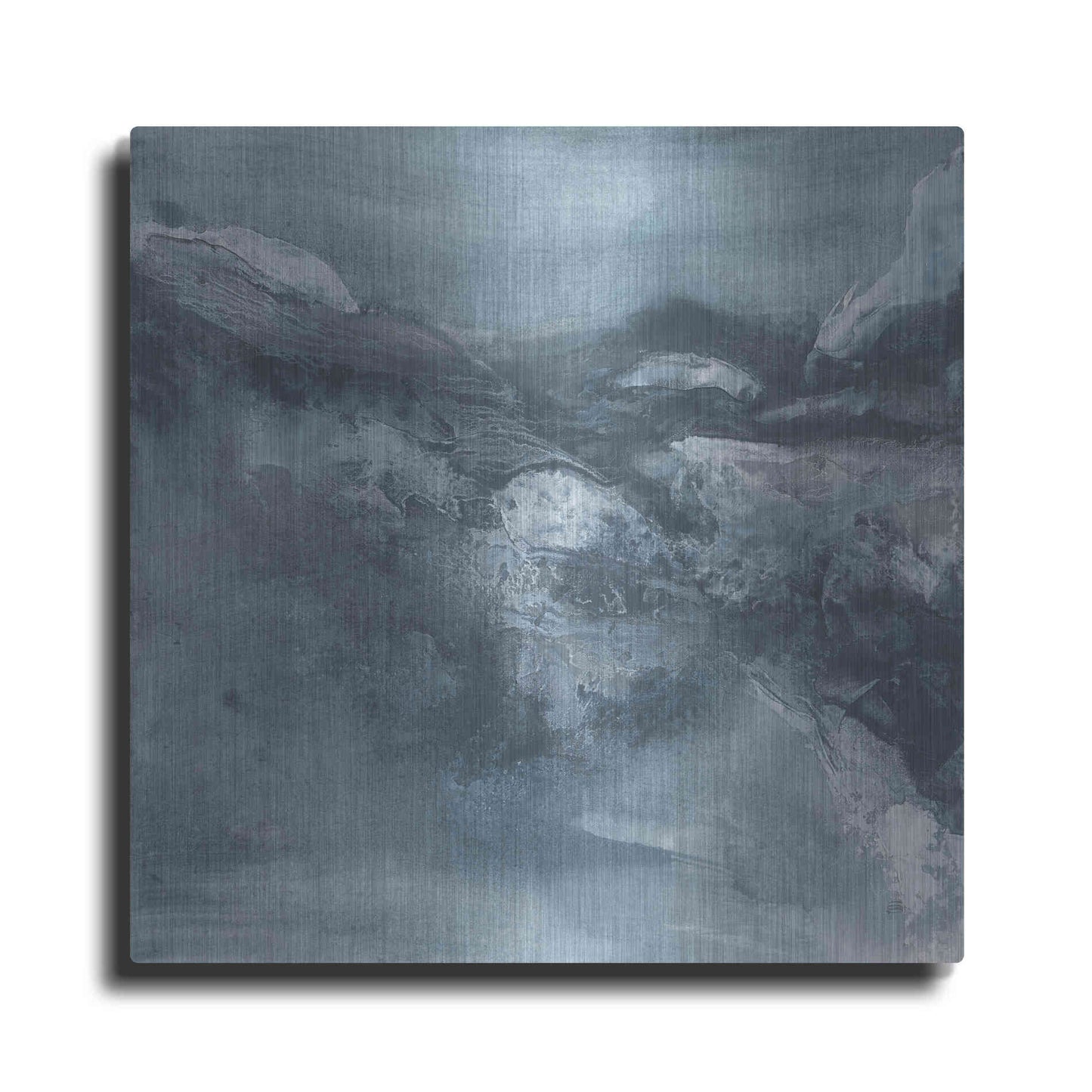 Luxe Metal Art 'Granite II' by Chris Paschke, Metal Wall Art