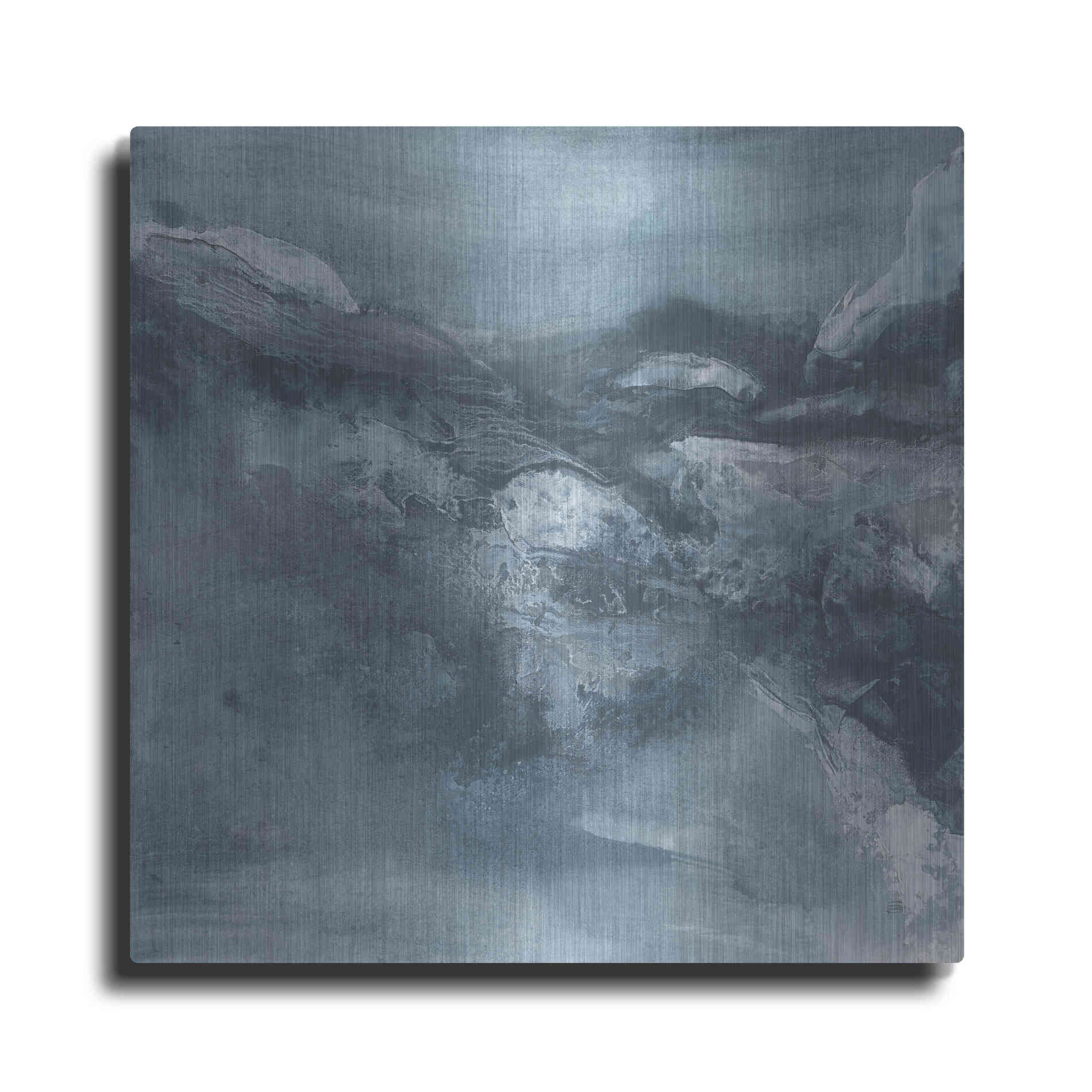 Luxe Metal Art 'Granite II' by Chris Paschke, Metal Wall Art