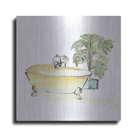 Luxe Metal Art 'Tub III' by Chris Paschke, Metal Wall Art