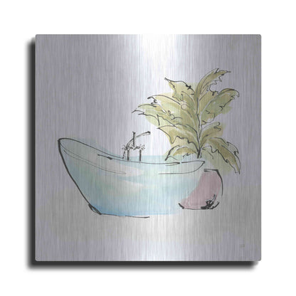 Luxe Metal Art 'Tub VIII' by Chris Paschke, Metal Wall Art