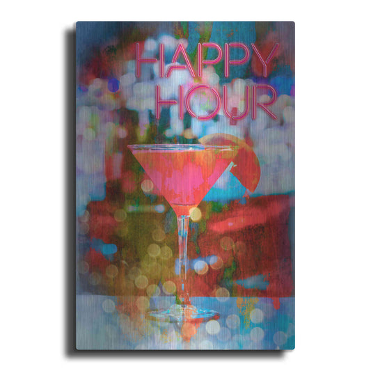 Luxe Metal Art 'Happy Hour' by Andrea Haase, Metal Wall At