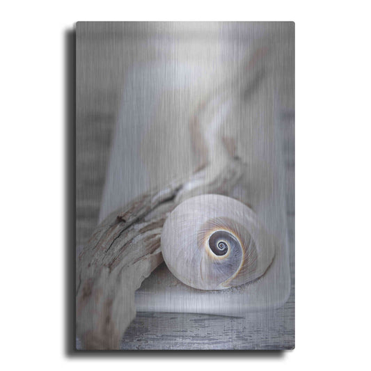 Luxe Metal Art 'Zen Style Beach Still' by Andrea Haase, Metal Wall At