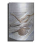 Luxe Metal Art 'Zen Style Driftwood Seashell Still' by Andrea Haase, Metal Wall At