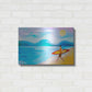 Luxe Metal Art 'Surfers Paradise' by Andrea Haase, Metal Wall At,24x16